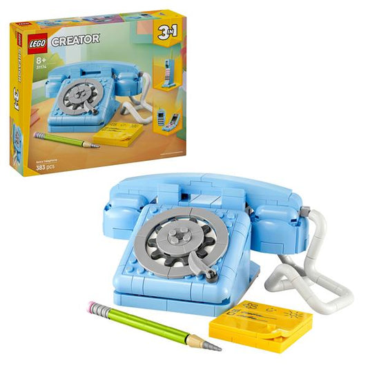 Brinquedo de Construção LEGO / 31174 / Retro-Telefone 3 em 1_0