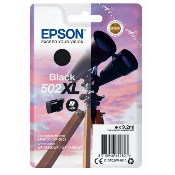 Cartucho de Tinta EPSON / Preto / 502XL (C13T02W14010)_1