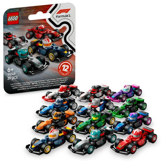 71049 Minifigures F1-Rennwagen zum Sammeln, Konstruktionsspielzeug_0