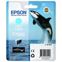 Epson ink cartridge light cyan T 7605_0
