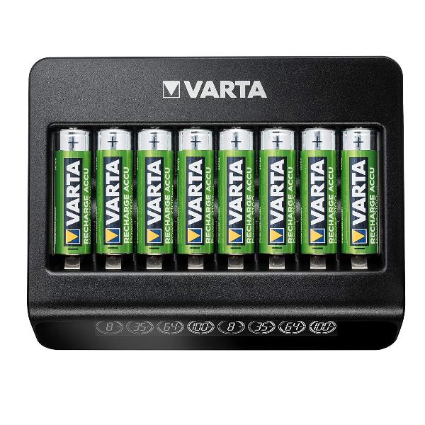 Carregador VARTA LCD Multi Charger+ / Preto / 57681101401_0