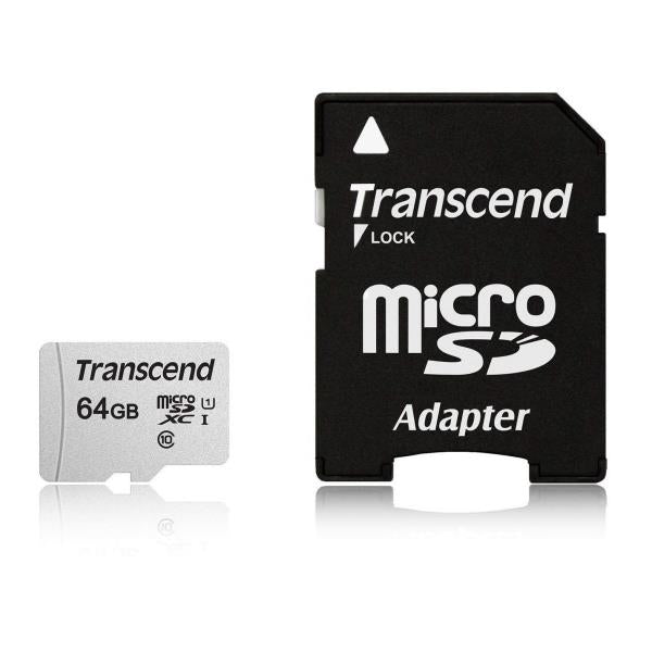 Transcend microSDXC 300S-A 64GB Class 10 UHS-I U1_0