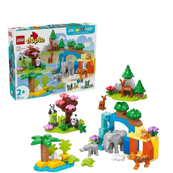 10446 DUPLO Town Wildtier-Familien 3-in-1-Set, Konstruktionsspielzeug_0
