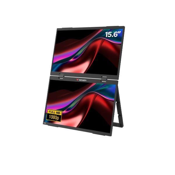 Monitor Verbatim 15.6" IPS FullHD HDR Speakers / Preto / VER32403_0