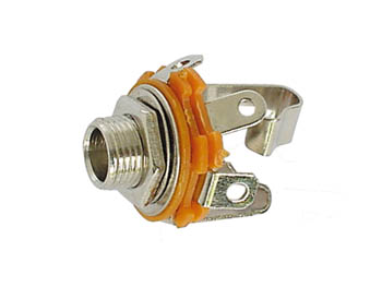 CONECTOR JACK FÊMEA DE 6,35mm - CHASSIS DE CIRCUITO ABERTO - ESTÉREO_0