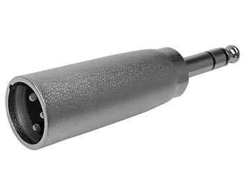 PLUGUE XLR 3P PARA PLUGUE JACK ESTÉREO DE 6,35 mm_0
