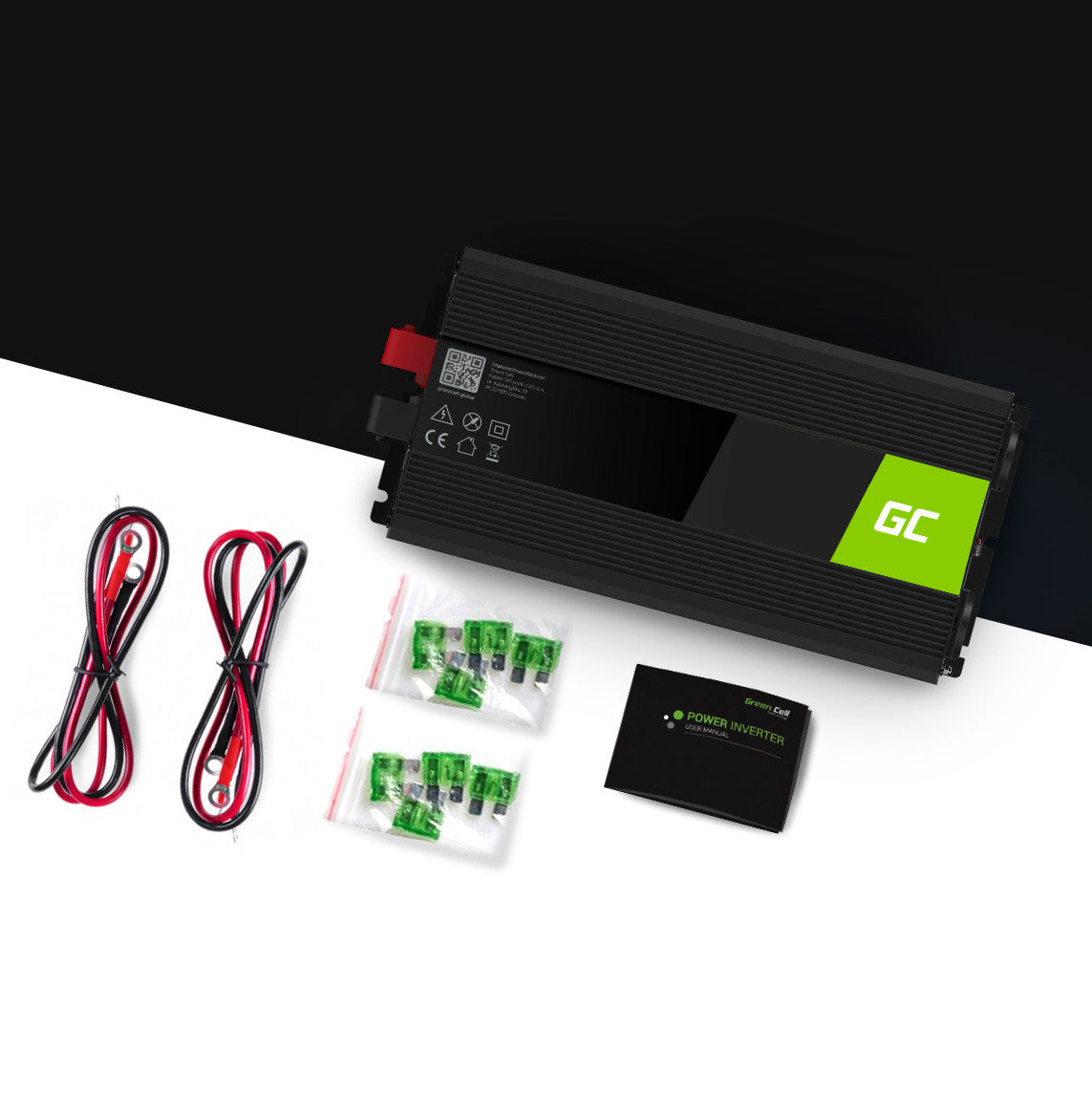 Green Cell Power Inverter 24V to 230V 2000W/4000W Modified sine wave_1