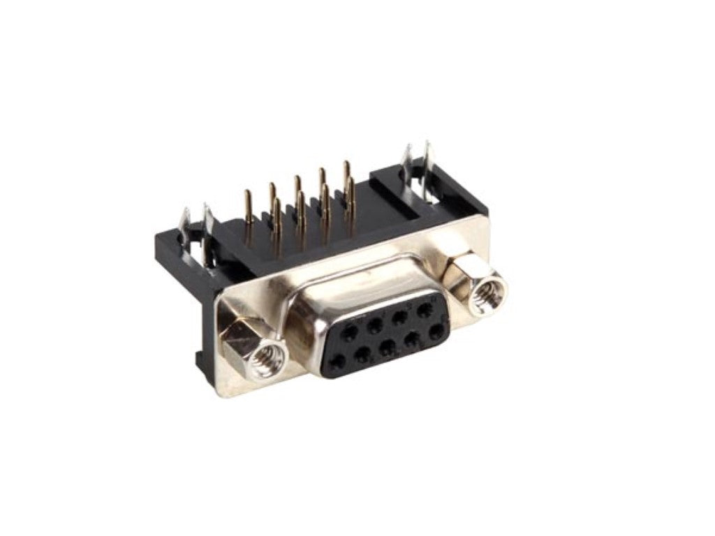 CONECTOR SUB-D FÊMEA DE 9 PINOS - MONTAGEM EM PCB_0