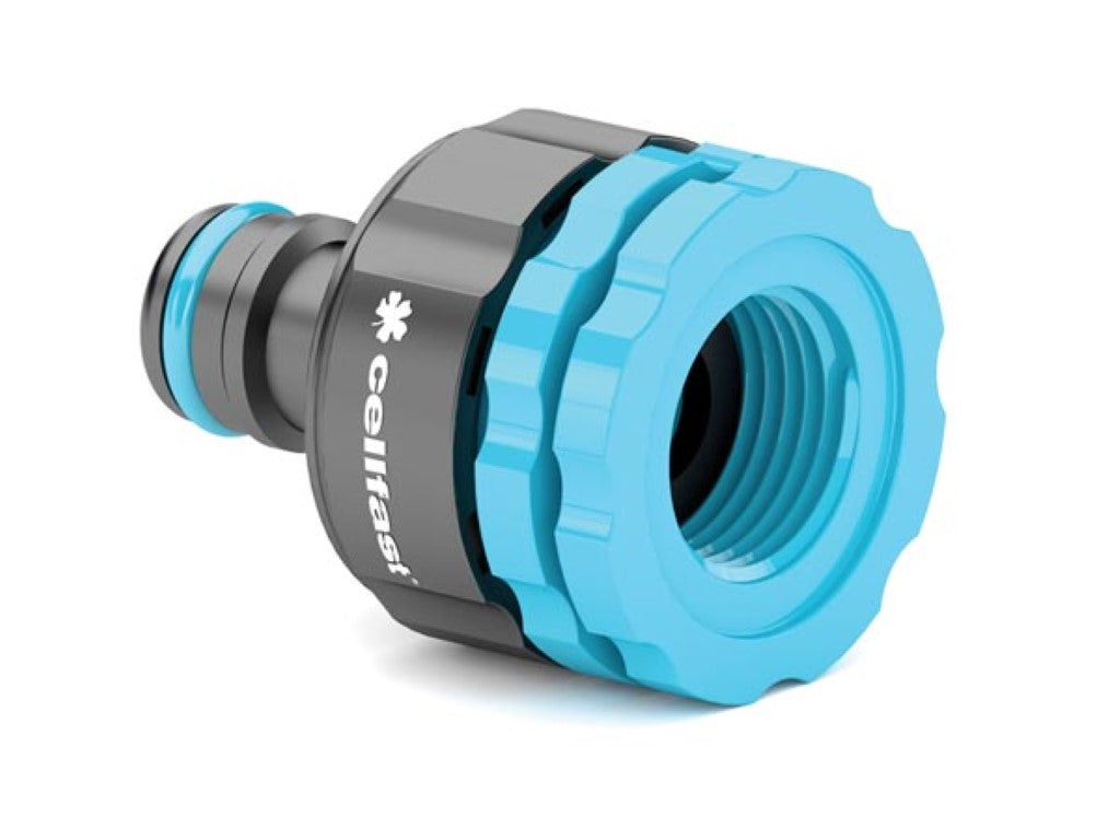 Cellfast, conetor com rosca fêmea, ergo, 1/2", 3/4", 1"_0