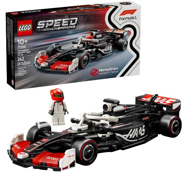 Konstruktionsspielzeug LEGO / Preto / 77250 Speed Champions MoneyGram Haas F1 Team VF-24 Rennauto_0