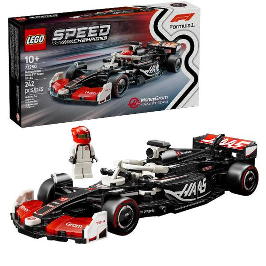 Konstruktionsspielzeug LEGO / Preto / 77250 Speed Champions MoneyGram Haas F1 Team VF-24 Rennauto_0