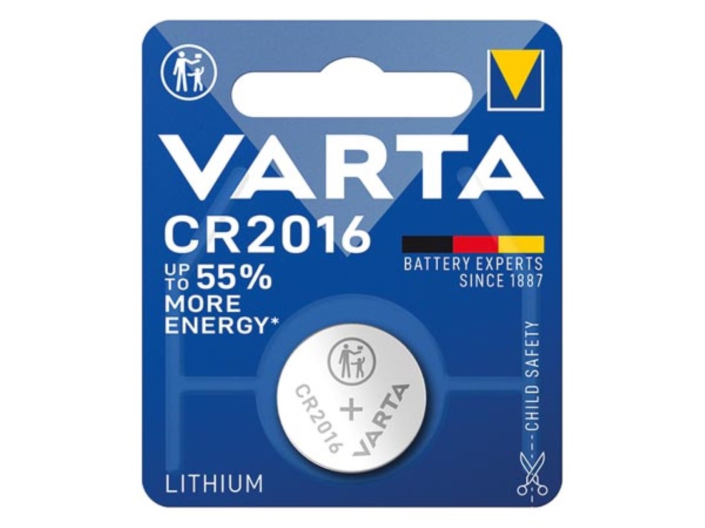 Professional CR2016, Batterie_1