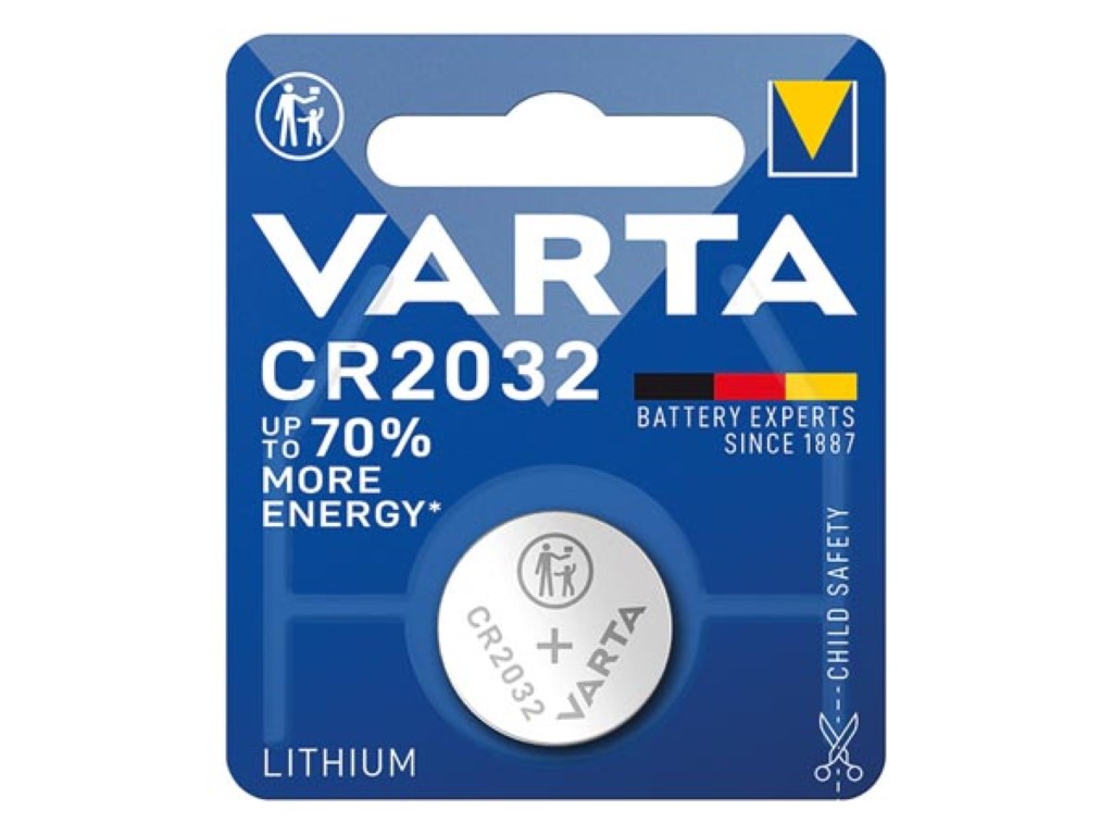 Bateria VARTA Professional CR2032 / Preto_1