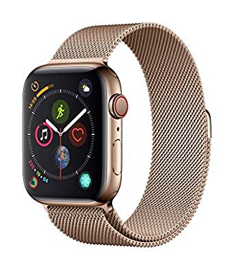 Apple Watch Series 4 GPS + CELLULAR Gold Stainless Steel Milanese Loop44MM MTX52TY/A_1