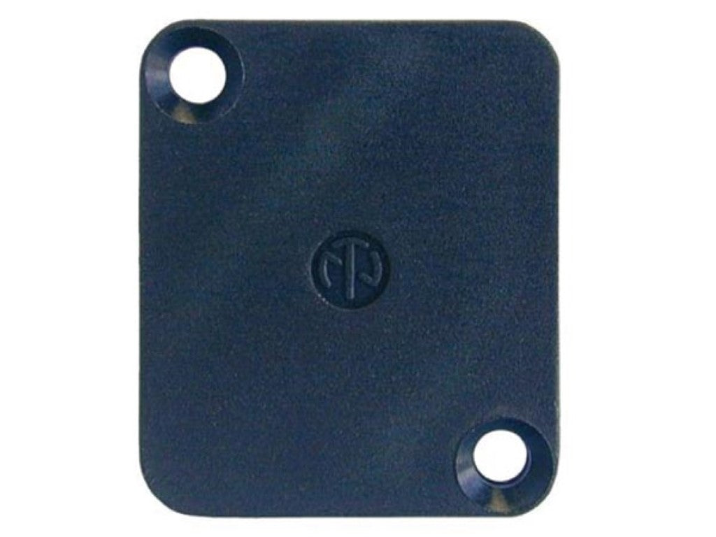 NEUTRIK - PLACA FUMMY PARA COBERTURA DOS RECORTES DO CONECTOR D - PRETO_0