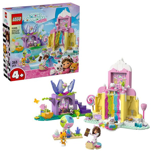 Konstruktionsspielzeug LEGO / Zuckerguss-Gebirge und Kätzchen-Garten / 11205_0