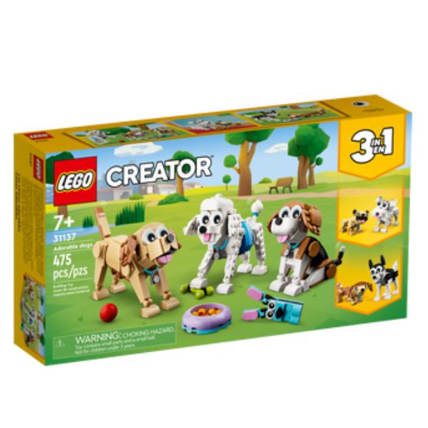 31137 Creator 3-in-1 Niedliche Hunde, Konstruktionsspielzeug_0