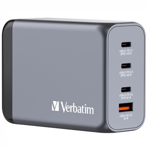 GaN-Ladegerät 240W, 1x USB-A , 3x USB-C_1