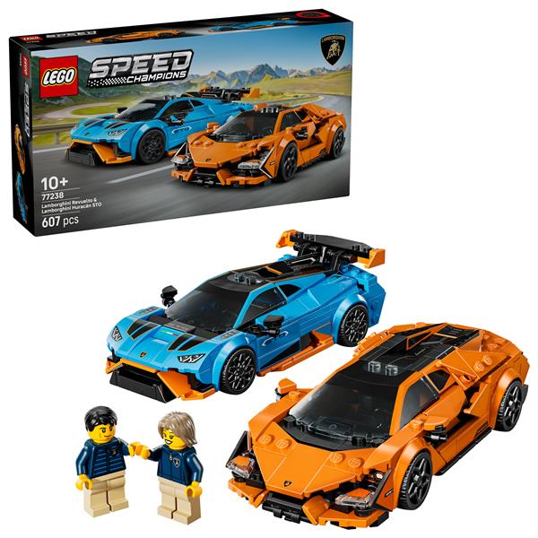 Construções LEGO / Speed Champions / Lamborghini Revuelto e Huracán STO / 77238_0