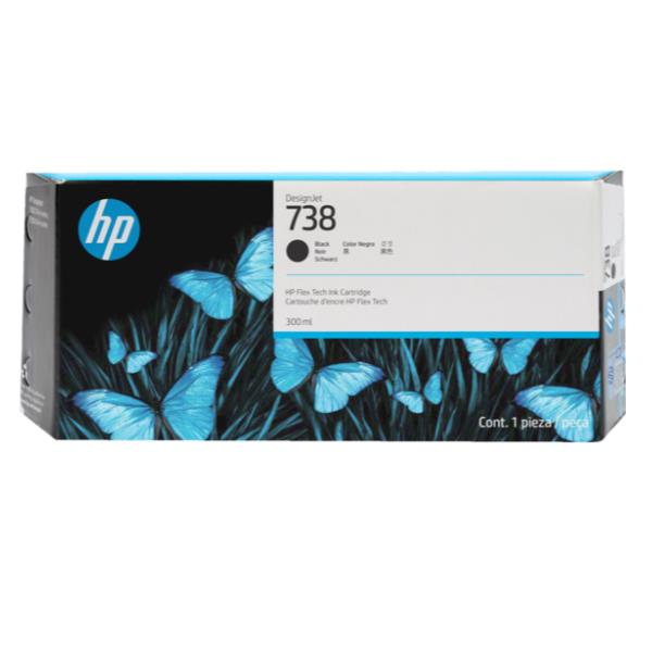 Cartucho de tinta HP / Preto / 738 XL Black XL Black_0