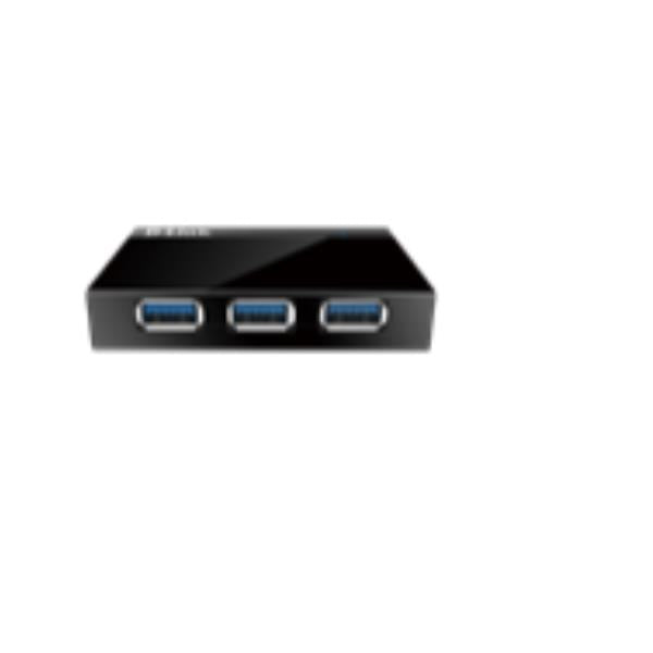 Hub USB D-Link / 4 Portas / SuperSpeed USB 3.0 / Preto / DUB-1340_2