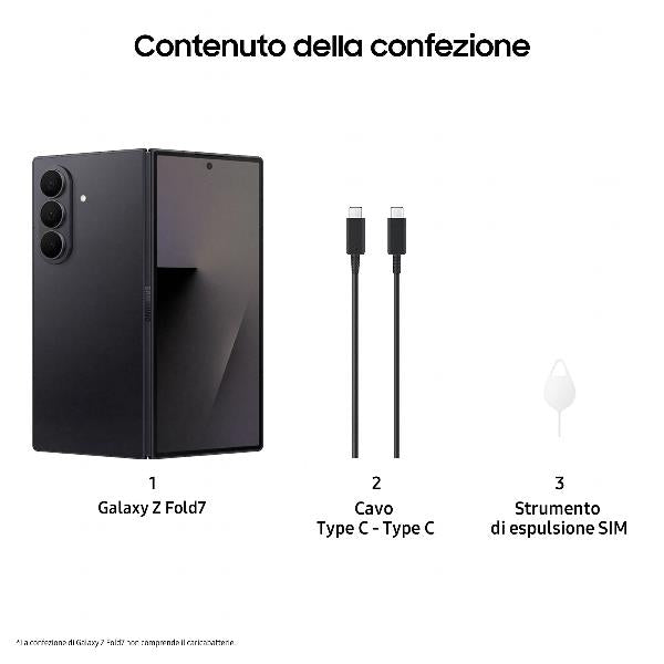 Smartphone Samsung Galaxy Z Fold7 / Preto / 12+512GB / Enterprise Edition / SM-F966BZKCEEE_0