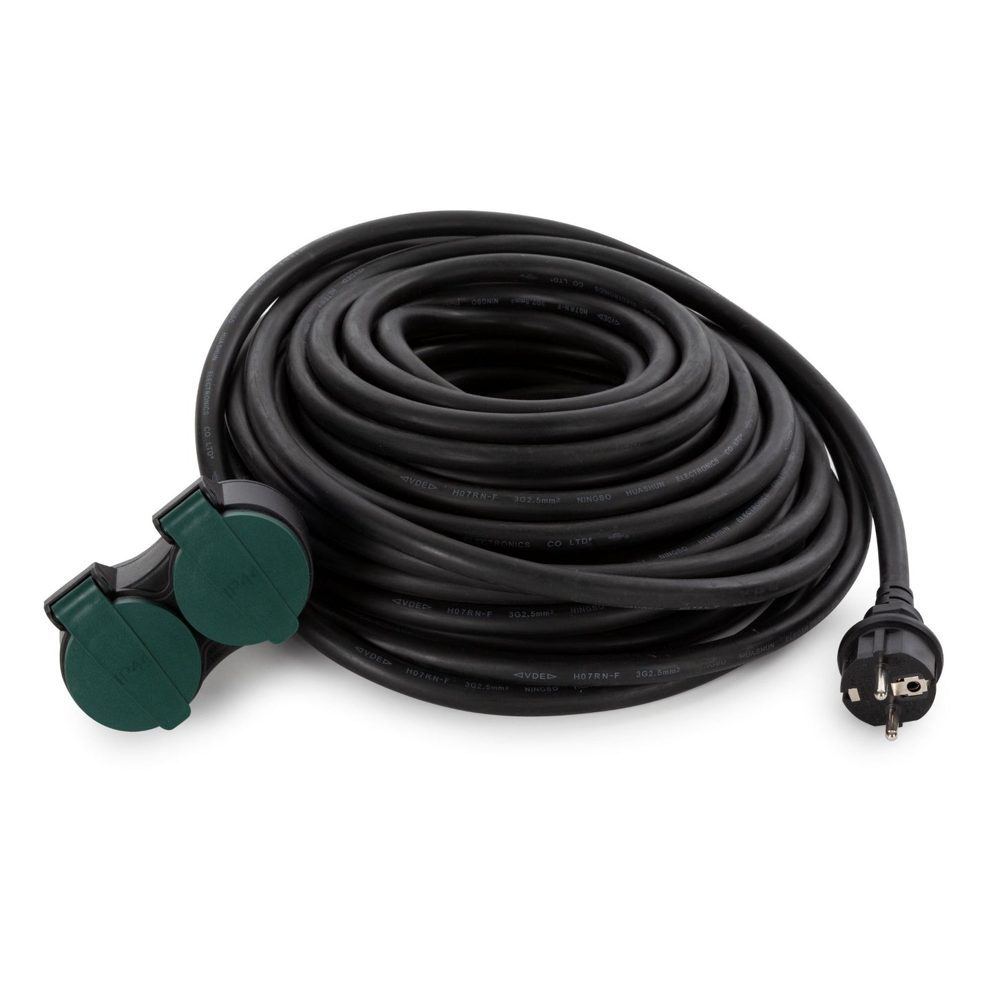 CABO DE EXTENSÃO PARA EXTERIOR COM 2 TOMADAS - SCHUKO - 20 m_0