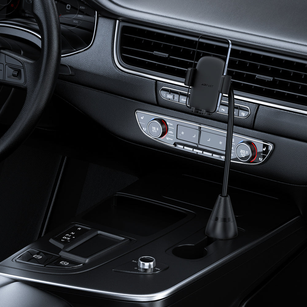 Suporte Automóvel Acefast D24 para Porta-Copos 4,5” a 6,7” Preto
