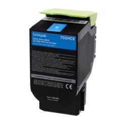 Cartucho Lexmark 702HCE / Ciano_1