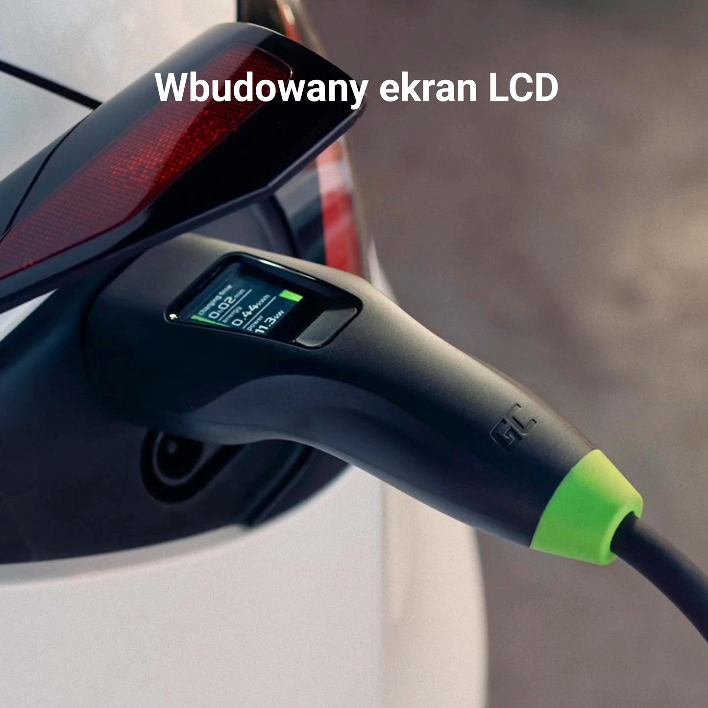 Green Cell Habu EV Mobile Charger 11 kW 7 m Type 2 to CEE 16 A for Charging Electric Vehicles EV PHEV 2in1 Wallbox with GC App_2
