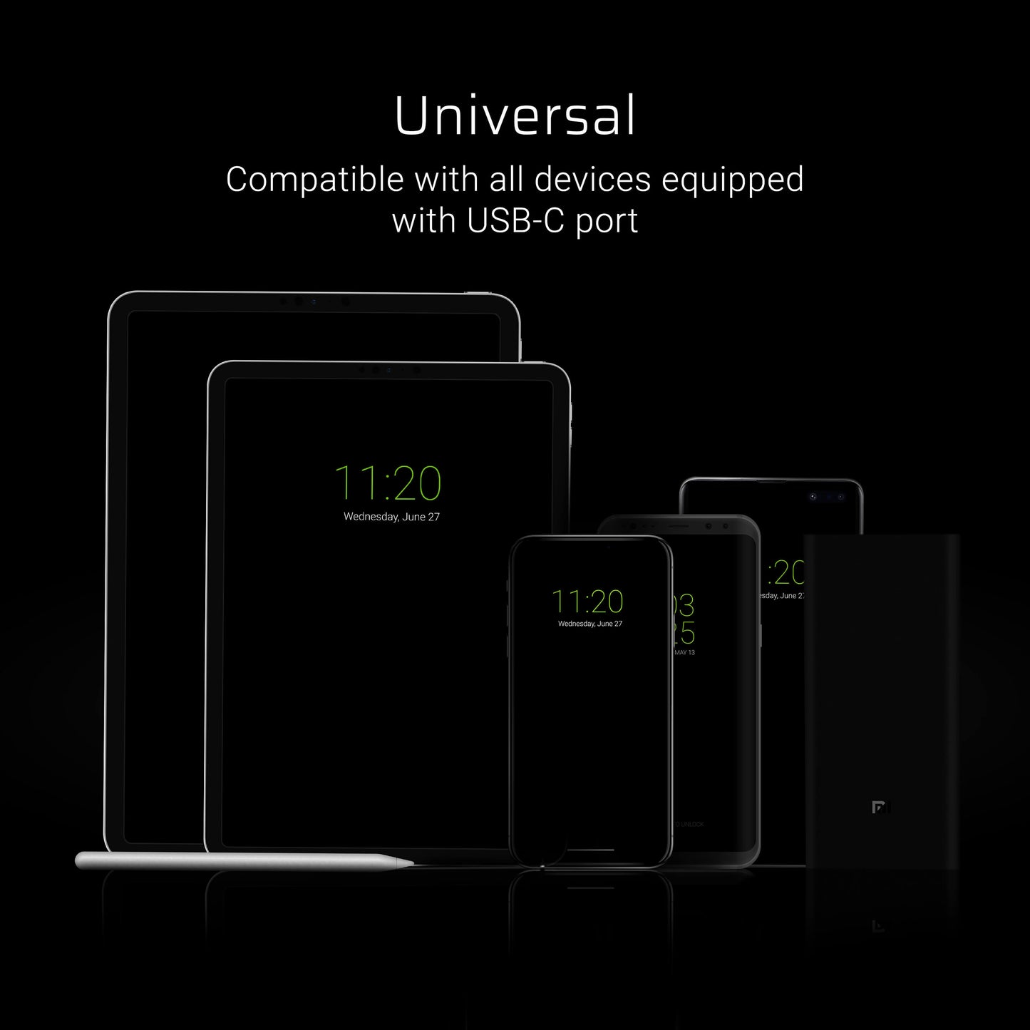 Cable USB - USB-C Green Cell GCmatte, 25cm, with Ultra Charge, QC 3.0_5