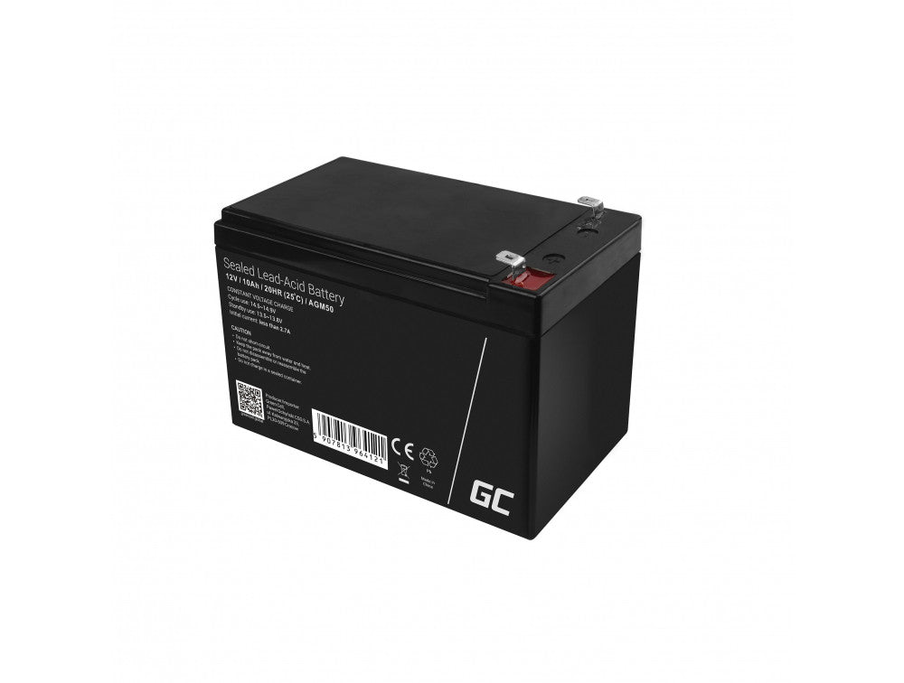 Green Cell AGM VRLA 12V 10Ah maintenance-free battery for UPS units_9