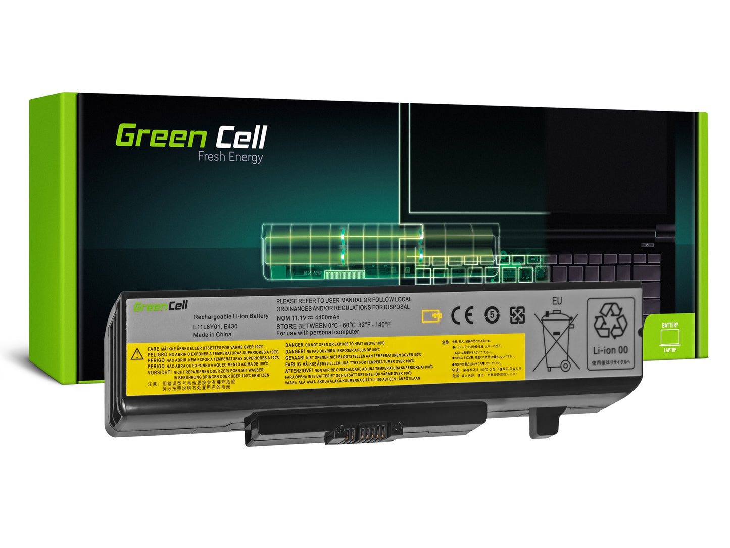 Green Cell Battery for Lenovo B580 B590 B480 B485 B490 B5400 V480 V580 E49 M5400 ThinkPad Edge E430 E440 E530 E531 E535 E540_0