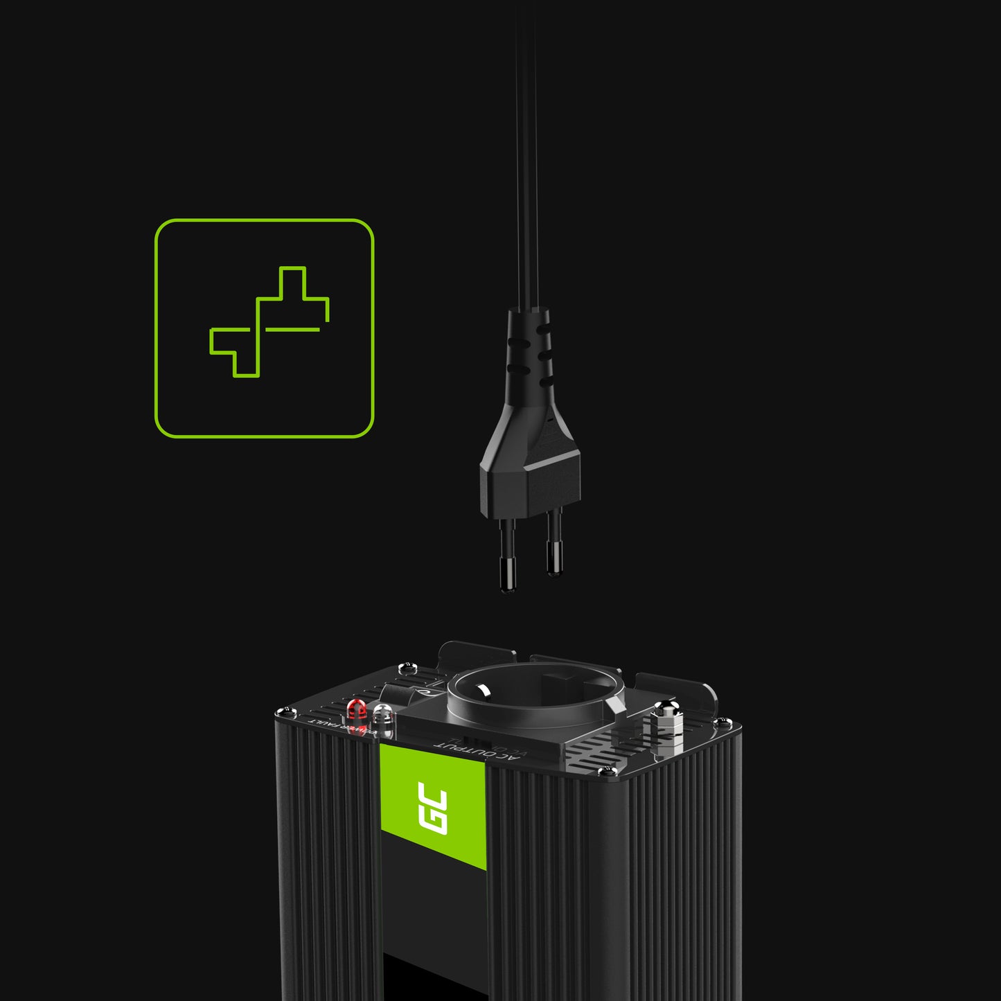 Green Cell Power Inverter 24V to 230V 150W/300W Modified sine wave_1
