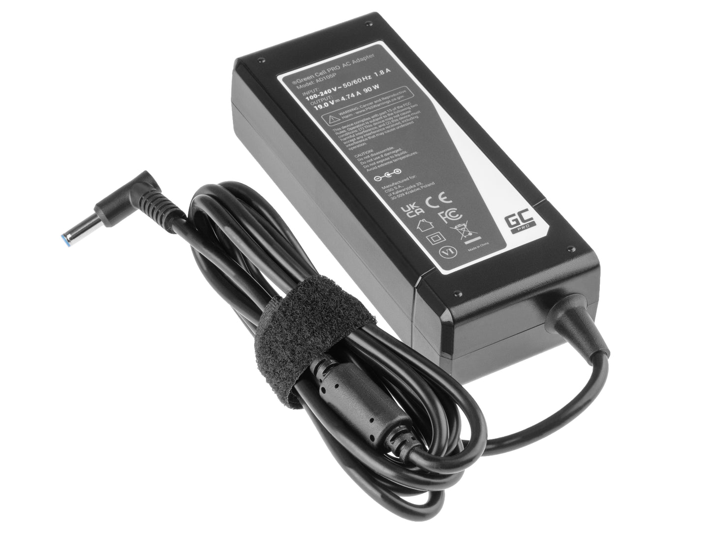 Green Cell PRO Charger / AC Adapter 19V 4.74A 90W for AsusPRO B8430U P2440U P2520L P2540U P4540U P5430U Asus Zenbook UX51VZ_3