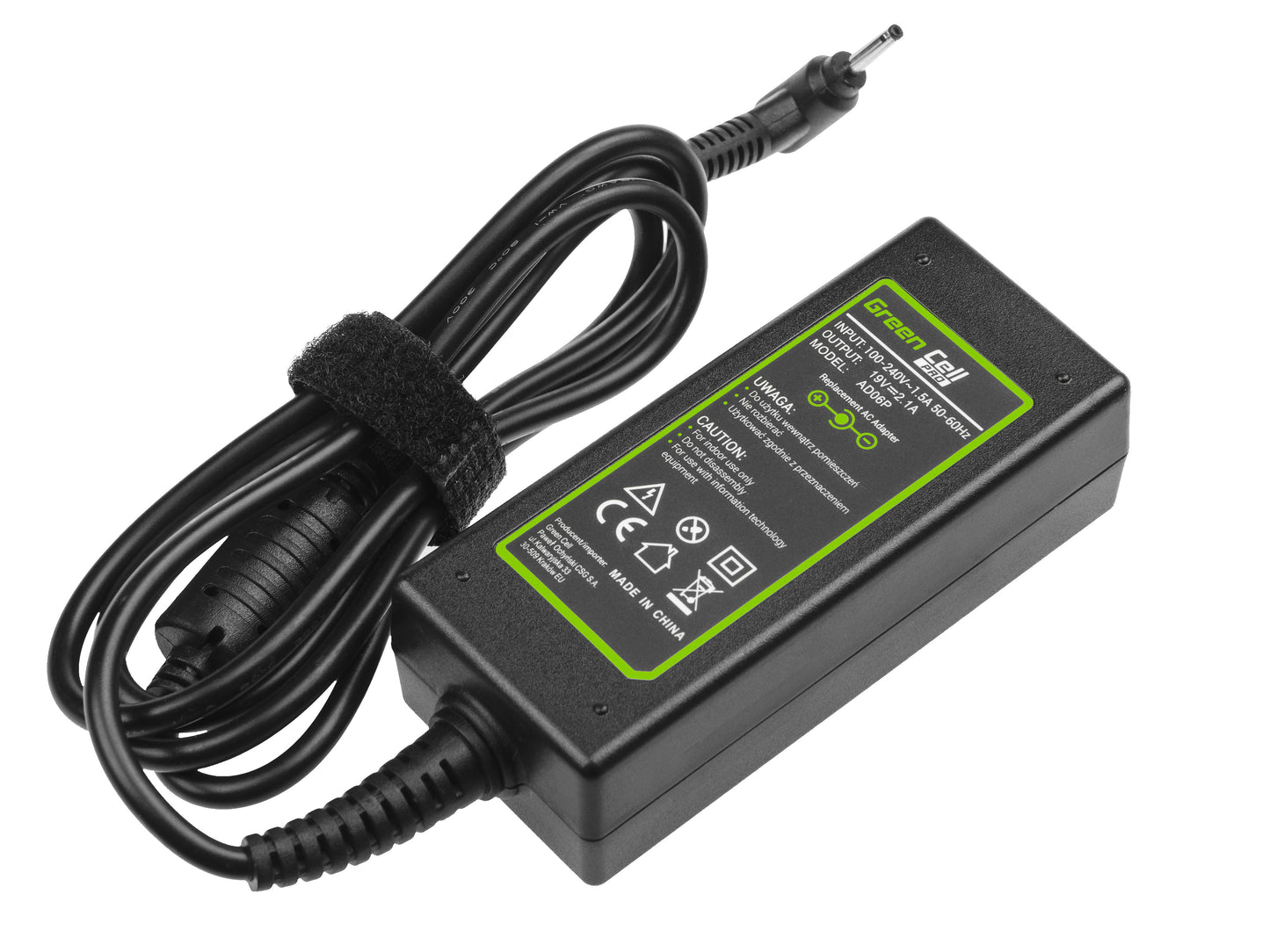 Green Cell PRO Charger / AC Adapter 19V 2.1A 40W for Asus Eee PC 1001PX 1001PXD 1005HA 1201HA 1201N 1215B 1215N X101 X101CH_1