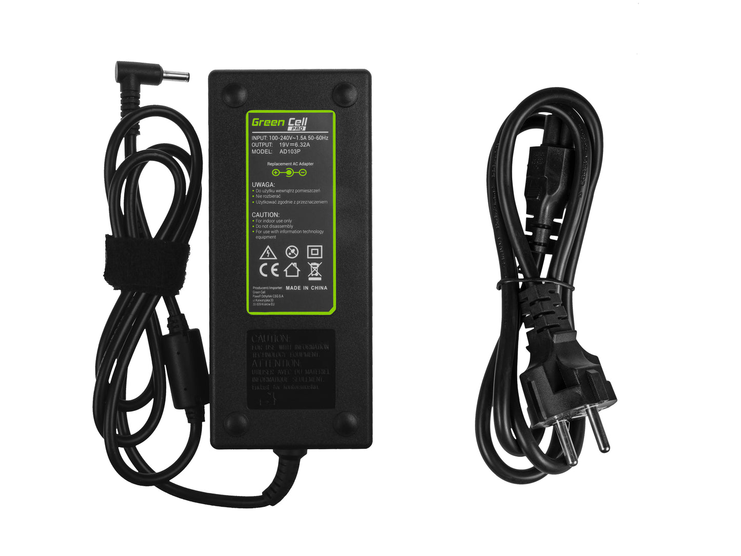 Green Cell PRO Charger / AC Adapter 19V 6.32A 120W for Asus N501J N501JW Zenbook Pro UX501 UX501J UX501JW UX501V UX501VW_2