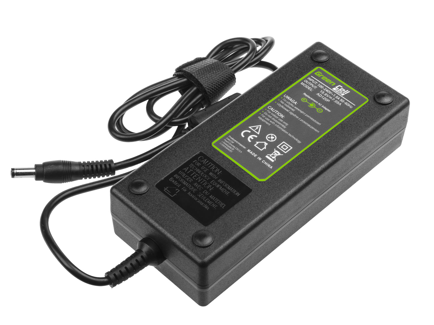 Green Cell PRO Charger / AC Adapter 15.6V 7.05A 110W for Panasonic ToughBook CF-19 CF-29 CF-30 CF-31 CF-51 CF-52 CF-53 CF-74_1