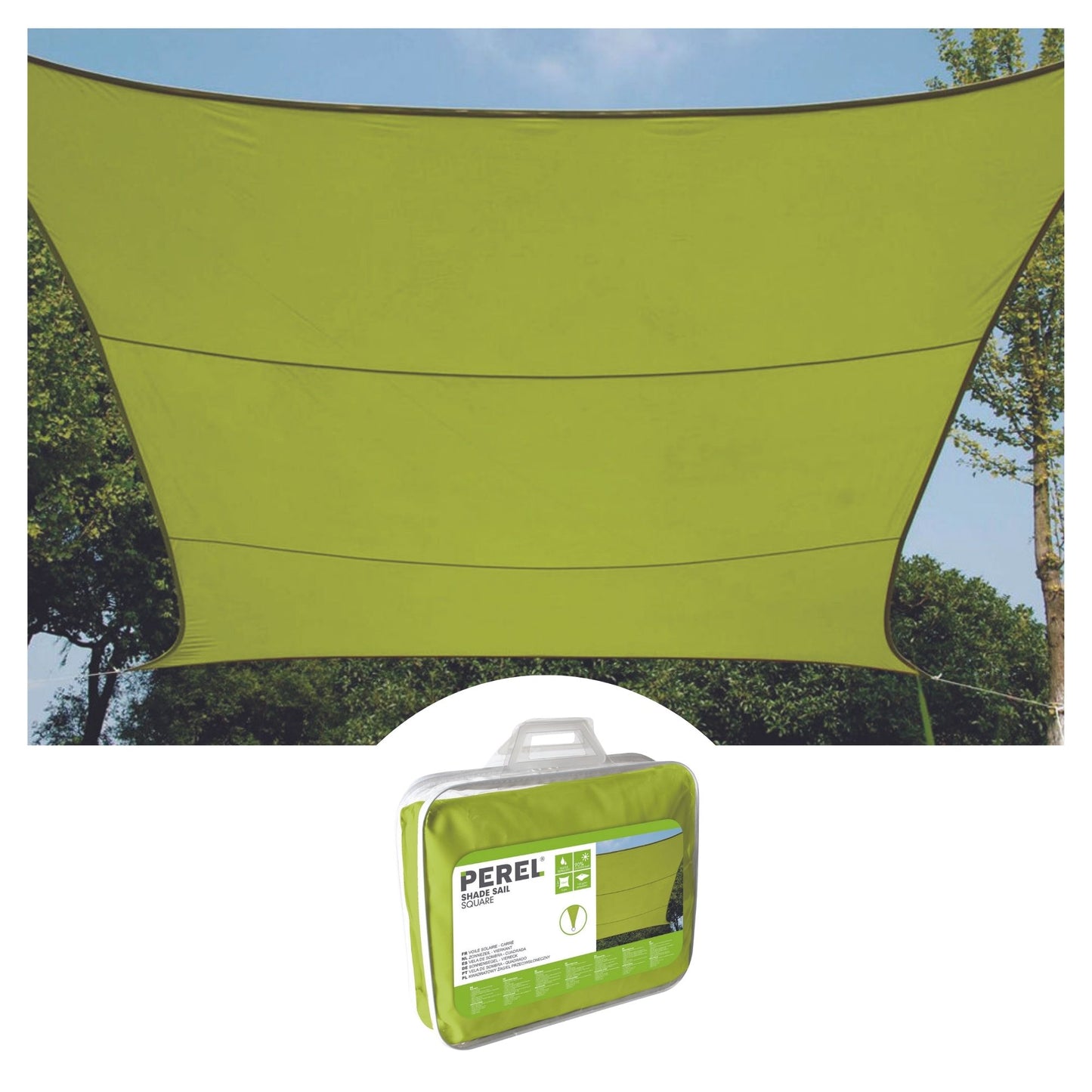 TOLDO VELA - QUADRADO - 5 x 5 m - COR: VERDE LIMA_0
