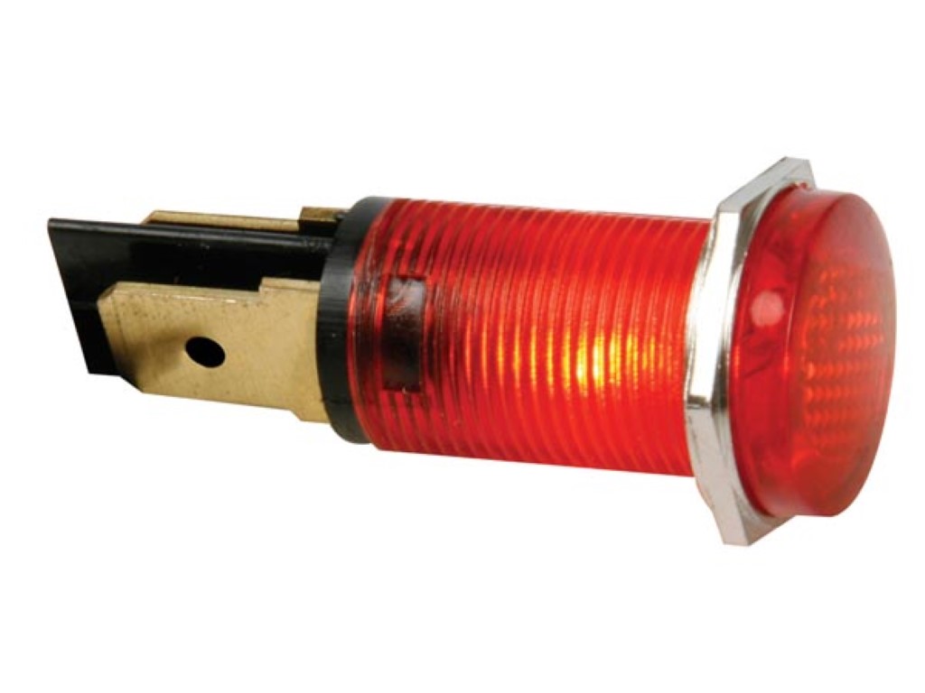 LÂMPADA DE CONTROLO DO PAINEL DE 14mm RED 12V VERMELHO_0