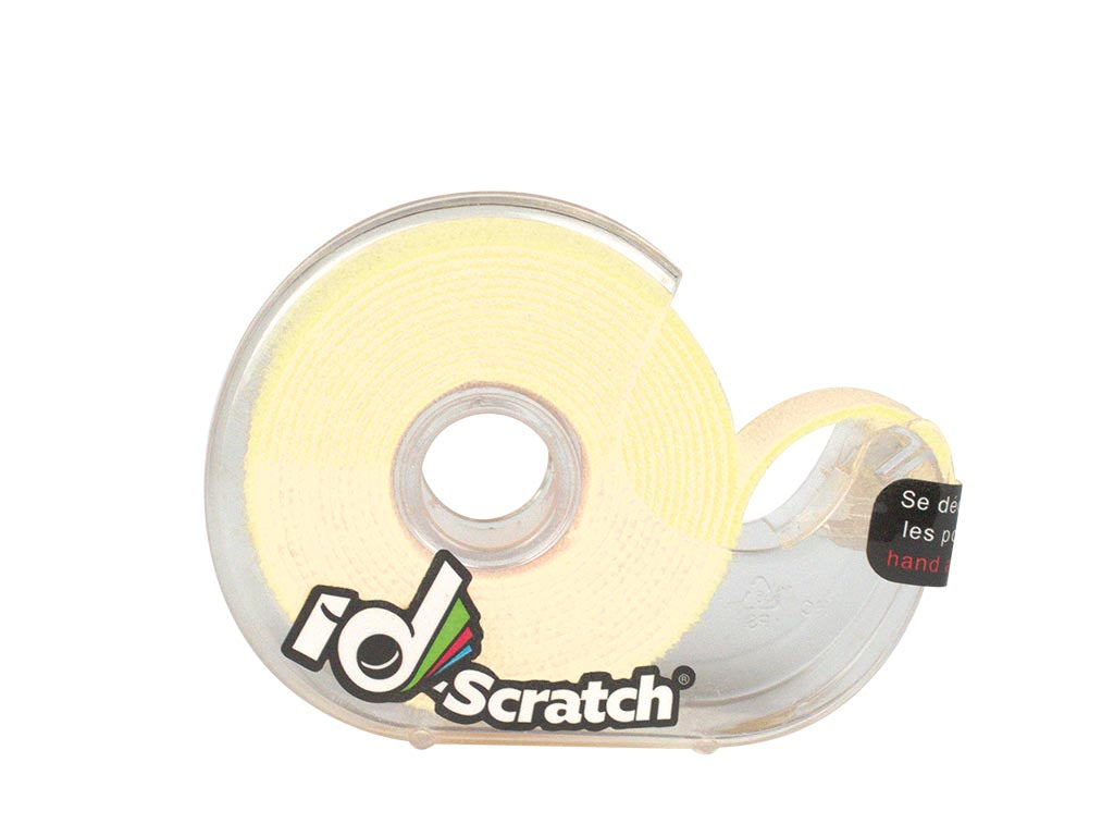 Fita de velcro - bobina 2m x 2cm - cor branca_0