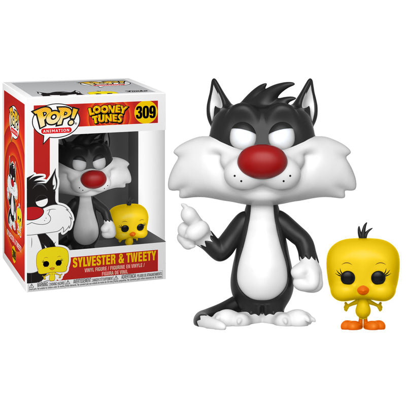 Figura POP Looney Tunes Sylvester & Tweety_0