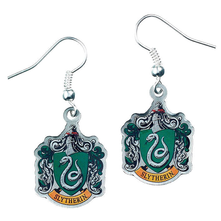 Pendientes Slytherin Crest Harry Potter_0