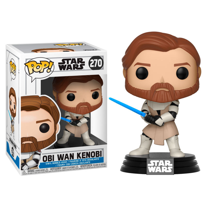 Figura POP Star Wars Clone Wars Obi Wan Kenobi_0
