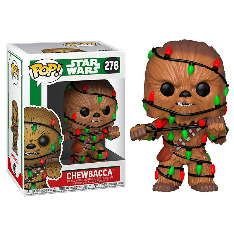Figura POP Star Wars Holiday Chewie with Lights_0