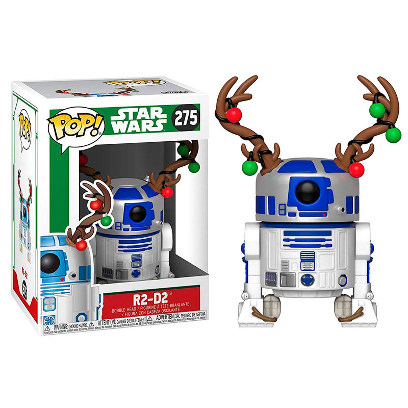 Figura POP Star Wars Holiday R2-D2 with Antlers_0