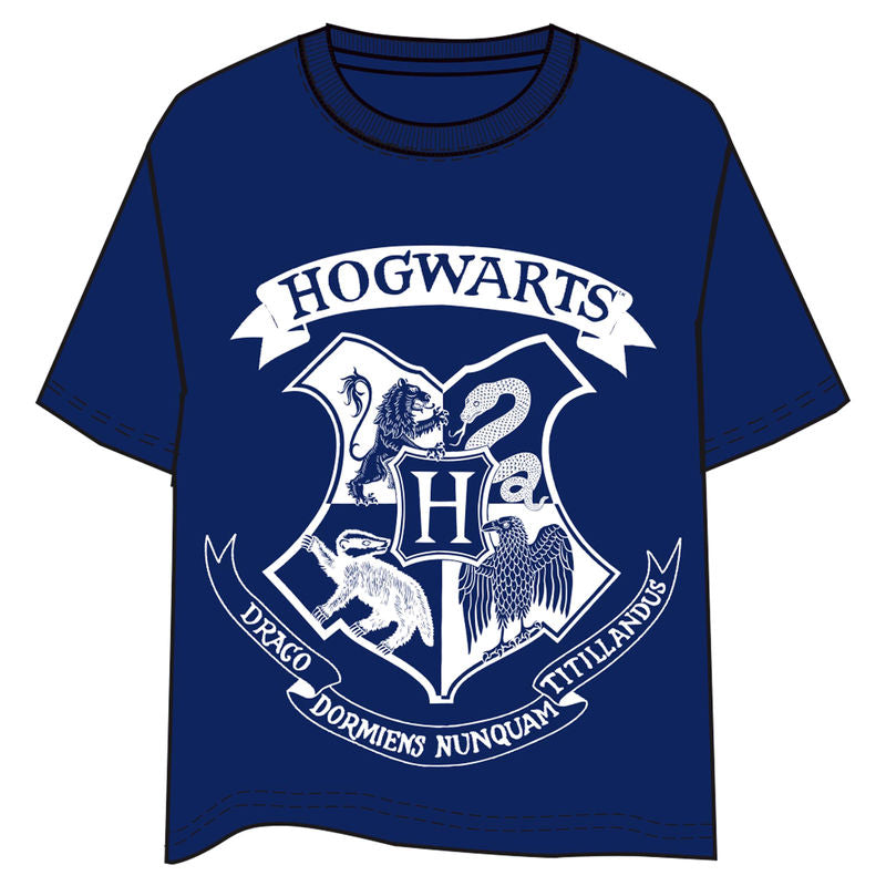 Camiseta Hogwarts Harry Potter adulto_0