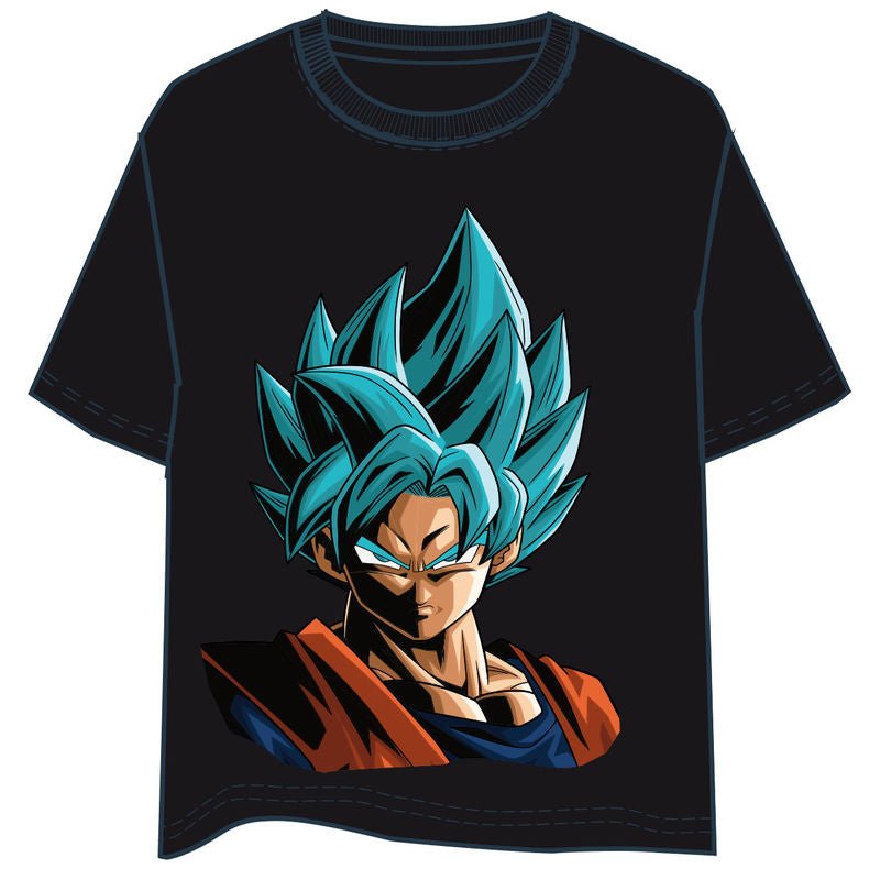 Camiseta Son Goku Super Saiyan Blue Dragon Ball adulto_0