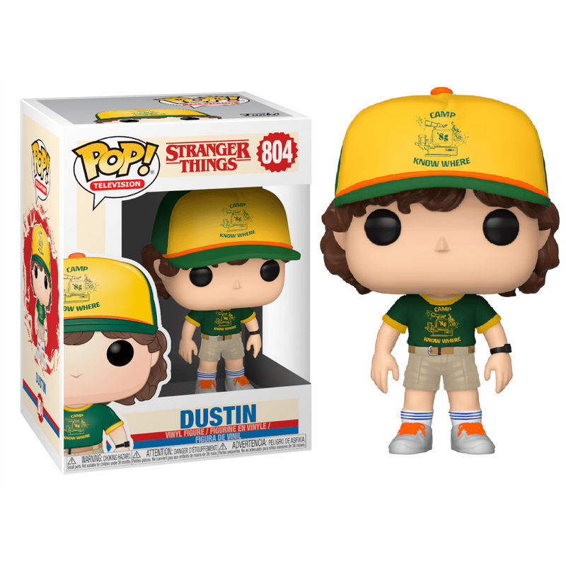 Figura POP Stranger Things 3 Dustin At Camp_0