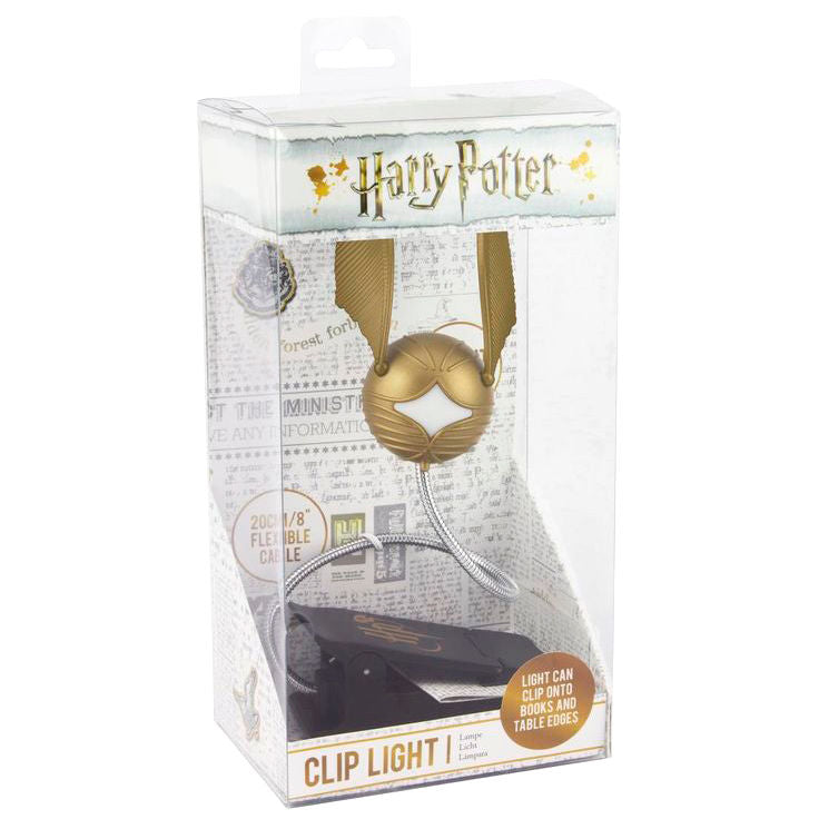 Lampara flexo Snitch Dorada Harry Potter_1